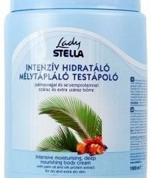 LSP Intenzív hidratáló testápoló pálmaolajjal és selyemproteinnel száraz és extra száraz bőrre, 1000 ml