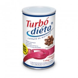 Turbó Diéta fehérje turmixpor enzimmel, cappucinós 525 g