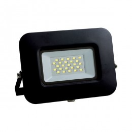 Optonica SMD PREMÍUM LED REFLEKTOR / 20W / Fekete / hideg fehér / FL5883