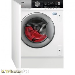 AEG L8WBE68SI Beépíthető mosó-szárítógép|gőzprog|8/4kg|1600f/p|LCD|A