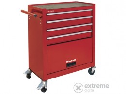 EINHELL műhelykocsi TC-TW 100 (75 kg terhelhetőség, 4 görgő, 4 db 7 cm és 1 db 24 cm magas fiók)