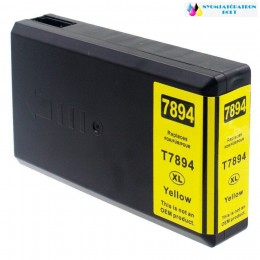 Utángyártott Epson T7894 tintapatron sárga