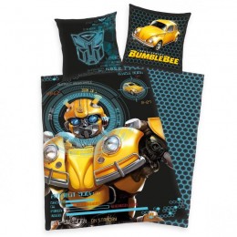 TRANSFORMERS BUMBLEBEE 2 részes ágynemű-garnitúra 135x200+80x80 cm