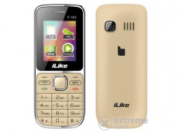 ILIKE F-183 Dual SIM kártyafüggetlen mobiltelefon, arany