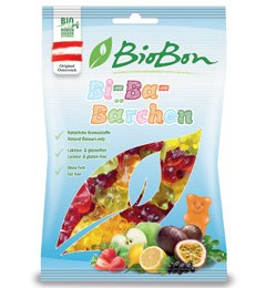 BioBon -PEZ Organikus gyümölcsös gumicukor, macis, 100 g
