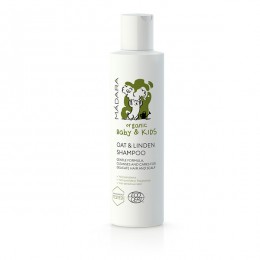 Mádara Zab és Hársfavirág babasampon, 150 ml