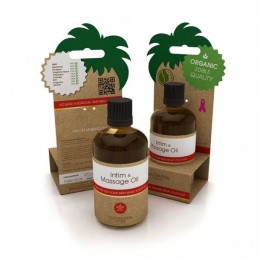 Coconutoil Cosmetics Intim és masszázsolaj, 95 ml