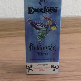 EzerJóFű Boldogság tinktúra, alkoholos kivonat, 50 ml