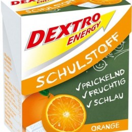 Dextro Energy Schulstoff szőlőcukor, 50 g – Narancsos