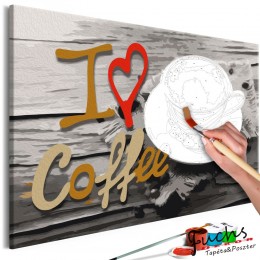 ArtGeist sp. z o o. Kifestő - I Love Coffee