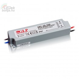 GLP termékcsalád GLP Led tápegység GPC-20-C350 16.8W 9-48V 350mA