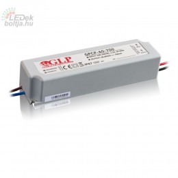 GLP termékcsalád GLP Led tápegység GPCP-60-700 56W 40-80V 700mA