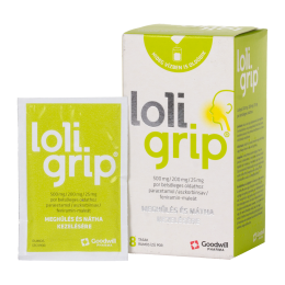 Loligrip por belsőleges oldathoz 8x