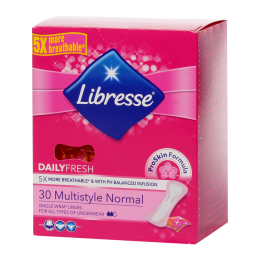 Libresse Multistyle Normal tisztasági betét 30x