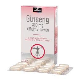 VitaPlus Ginseng 300 mg+multivitamin kapszula 32x