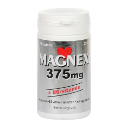 Magnex 375mg+B6 vitamin tabletta 70x