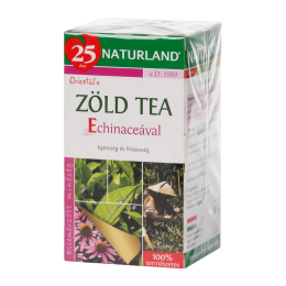 Naturland Zöld filteres tea echinaceával 20x2g