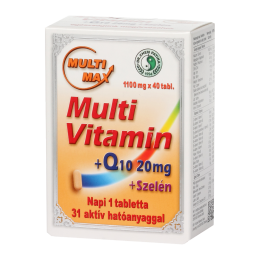 DR.CHEN Multi-Max vitamin+20 mg Q10+ Szelén tabletta 40x