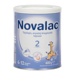 Novalac 2 tejalapú anyatej-kiegészítő tápszer 400g