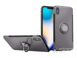 GIGAPACK műanyag tok Apple iPhone XS Max (6,5") készülékhez, szürke