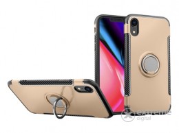 GIGAPACK műanyag tok Apple iPhone XR (6,1") készülékhez, arany