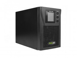 Green Cell Szünetmentes tápegység UPS Online Green Cell MPII LCD kijelzővel 1000VA