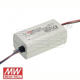 Meanwell 12W APV-12-12 LED tápegység 12VDC