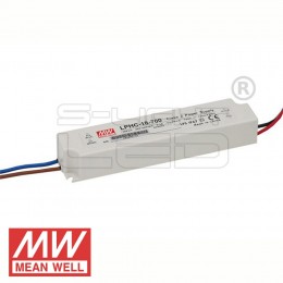 Meanwell 18W LPHC-18-700 18W 6-25V/700mA LED tápegység IP67