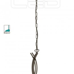 EGLO 91432 VINOVO E27 sötétbarna, fehér 36,5 cm