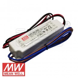 Meanwell 20W LPC-20-350 20W 9-48V/350mA LED tápegység IP67