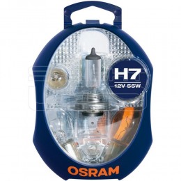 Osram AUTOS H7 tartalék izzó csomag CLKM