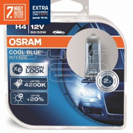 Osram Cool Blue Intense 64193CBI H4 60/55W 2db/csomag