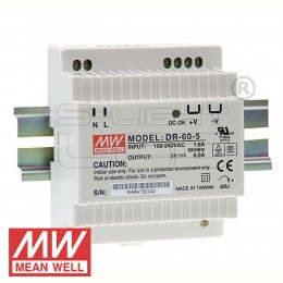 Meanwell 60W DR 60-24 LED tápegység 24VDC