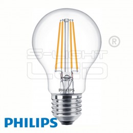 Philips LED E27 7W Filament Classic LEDBulb 827 A60 CL 2700K 8718696742730