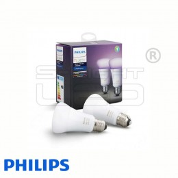 Philips Hue White and Color Ambiance - E27 LED fényforrás (2 db)