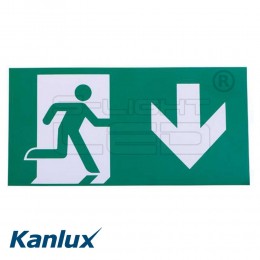 Kanlux EXIT PICTO-DOWN2-N ábra 300x150mm