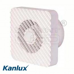 Kanlux ZEFIR 100HT ventilátor 19W, 100 m3/h, 39 dB páraérzékelővel, időkapcsolóval