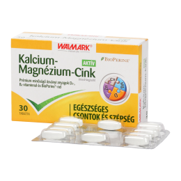Walmark BIOPERINE Kalcium + Mg + Cink Aktív tabletta 30x