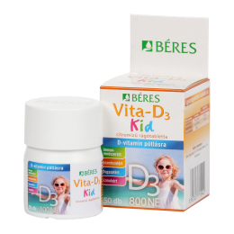 Béres Vita-D3 Kid 800NE rágótabletta 50x