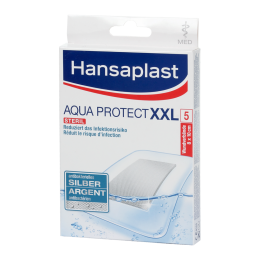 Hansaplast Med Silver Aquaprotect XXL sebtapasz 5x