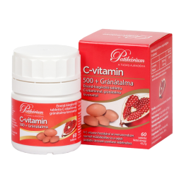 Patikárium C-vitamin 500mg + gránátalma tabletta 60x