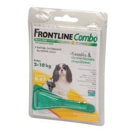 Frontline Combo rácsepegtető oldat kutyának S (2-10 kg) 0,67ml