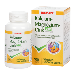 Walmark BIOPERINE Kalcium + Mg + Cink Aktív tabletta 100x