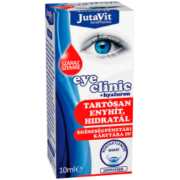 JutaVit Eye Clinic szemcsepp száraz szemre 10ml