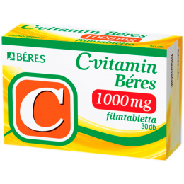 Béres C-vitamin 1000 mg filmtabletta 30x