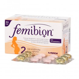 Femibion 2 Várandóság & Szoptatás filmtabletta és kapszula 30x+30x