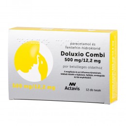 Doluxio Combi 500 mg/12,2 mg por belsőleges oldathoz 12x