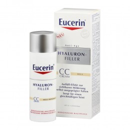 Eucerin Hyaluron-Filler CC ráncfeltöltő krém színezett világos 50ml