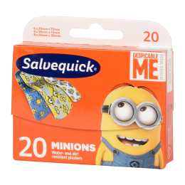 Salvequick minions vízálló sebtapasz 20x