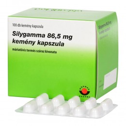 Silygamma 86,5 mg kemény kapszula 100x